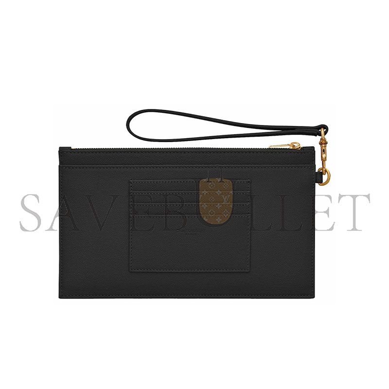 Y51 cassandre matelasse large bill pouch in quilted embossed leather 636313bow011000 (23*13*1cm)
